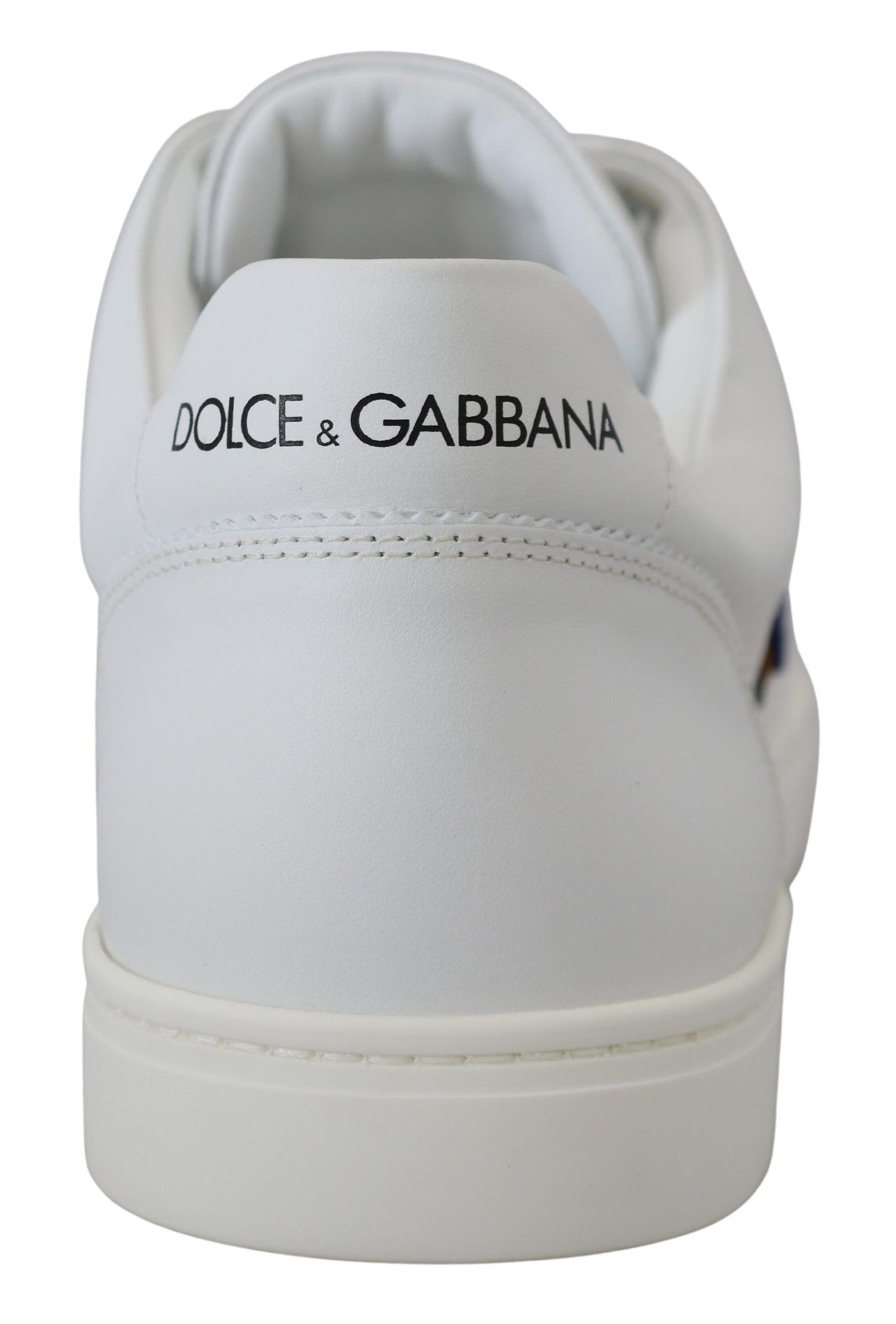 Dolce &amp; Gabbana Elegant men's sneakers in white leather