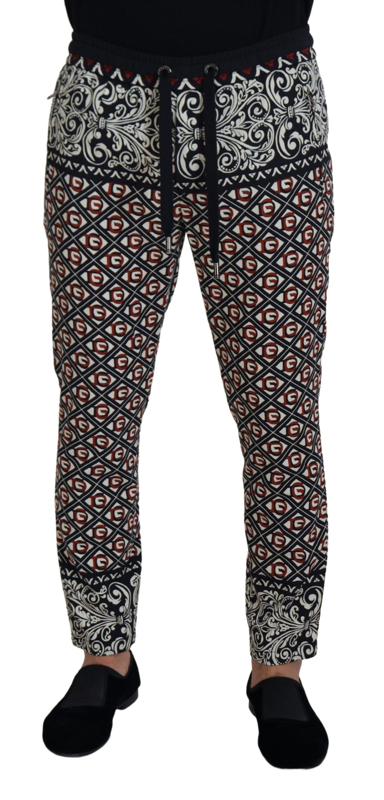 Dolce &amp; Gabbana Elegant multicolor jogging pants