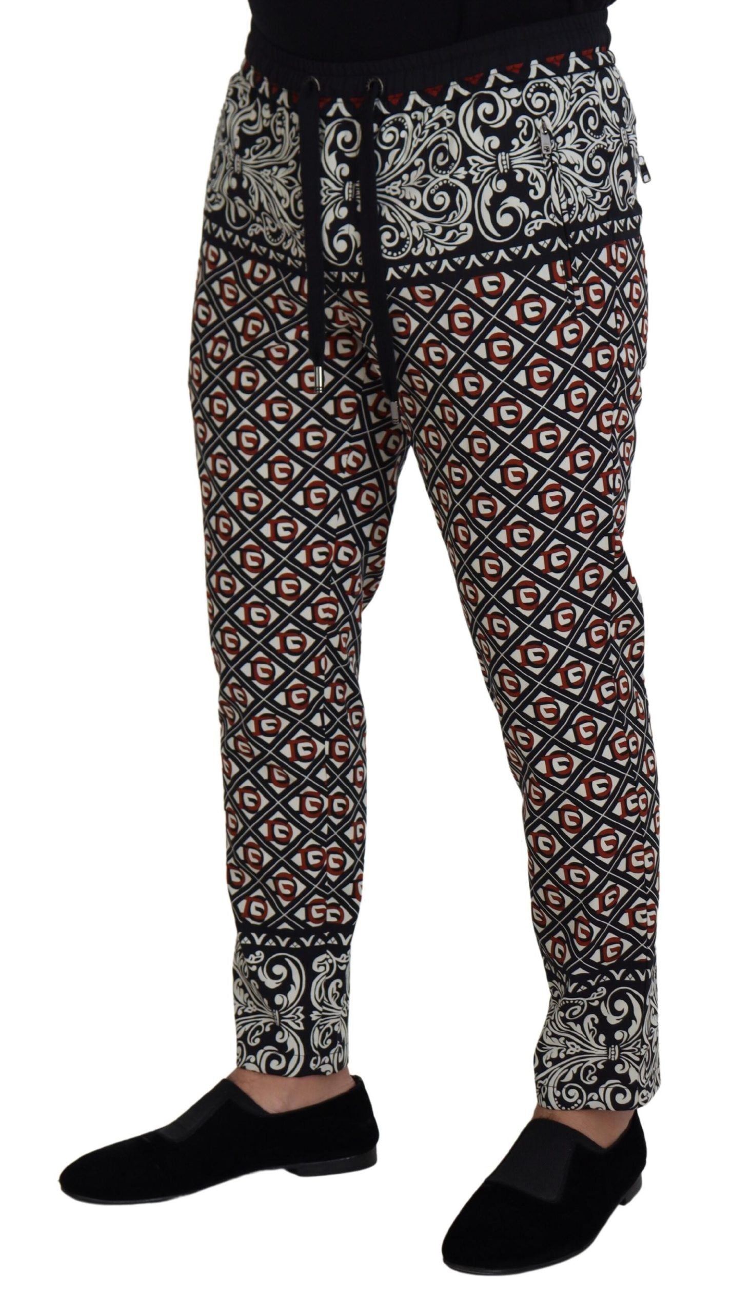 Dolce &amp; Gabbana Elegant multicolor jogging pants