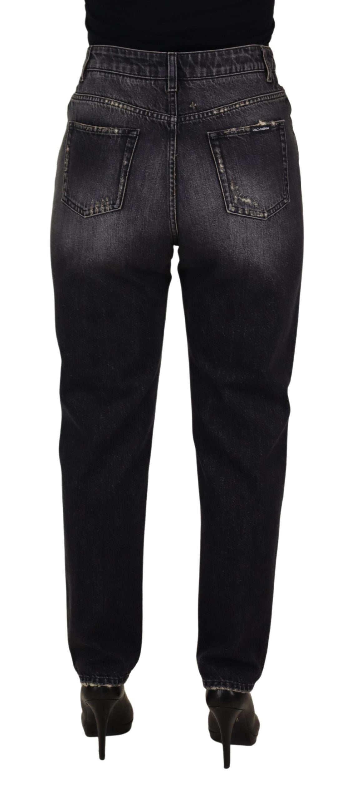 Dolce &amp; Gabbana Elegant High Waist Skinny Jeans