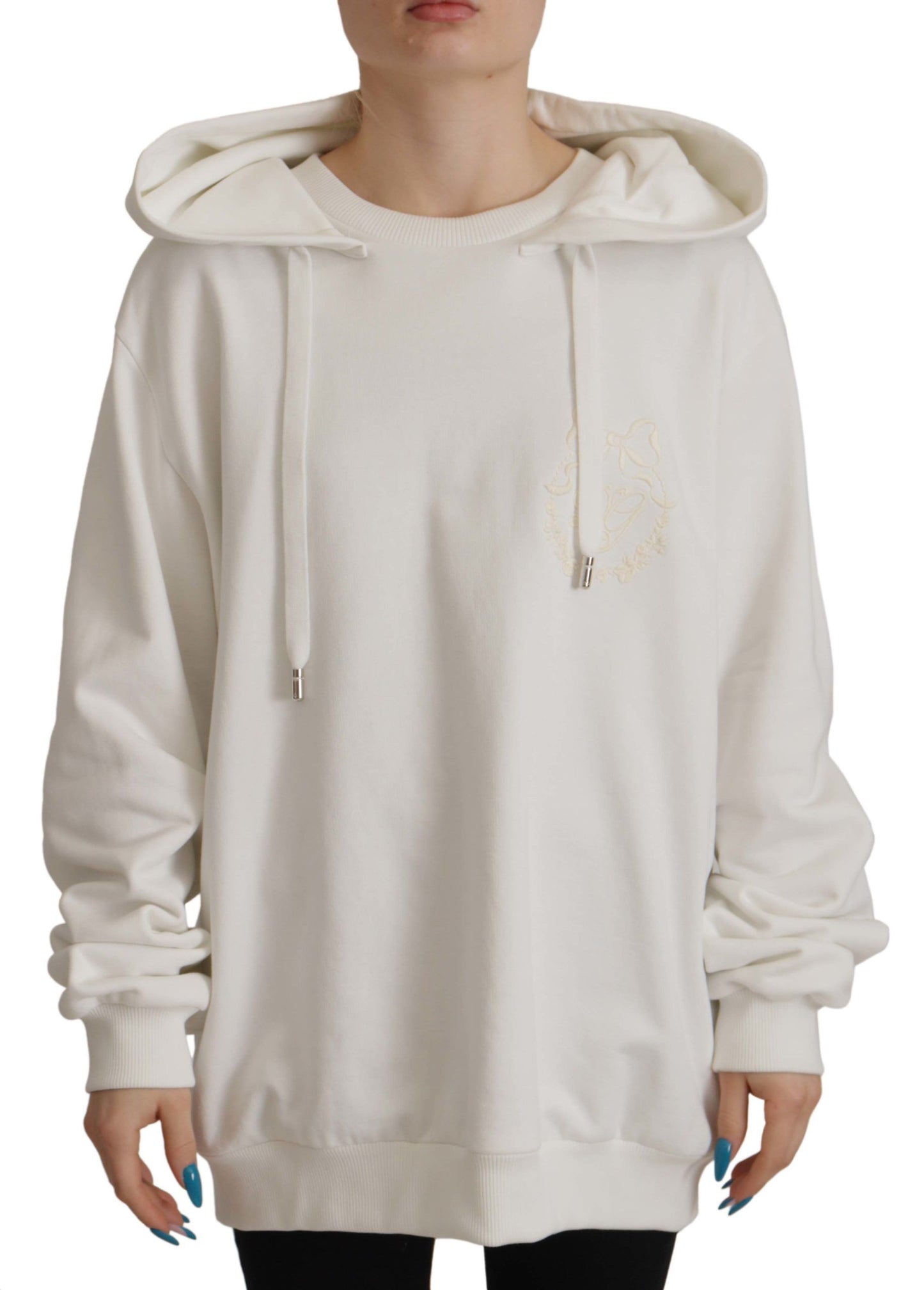 Dolce &amp; Gabbana Chic white hoodie