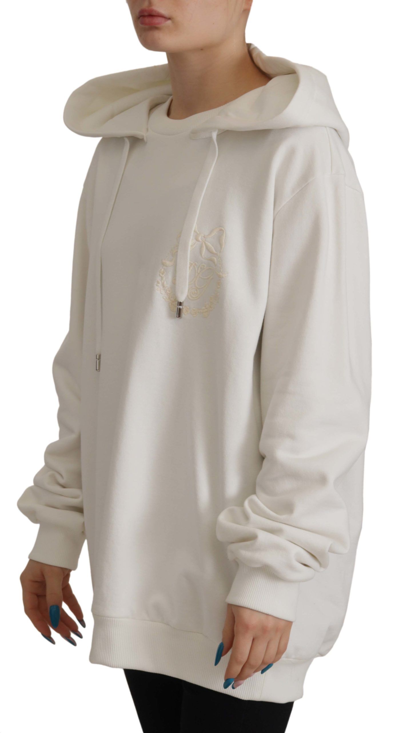 Dolce &amp; Gabbana Chic white hoodie