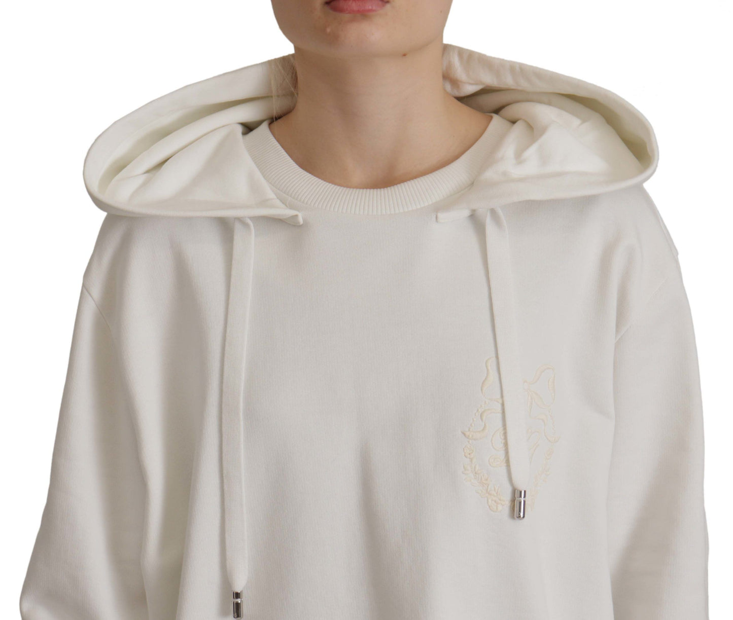 Dolce &amp; Gabbana Chic white hoodie