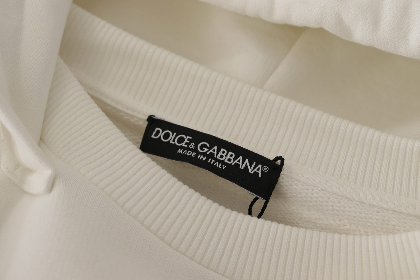 Dolce &amp; Gabbana Chic white hoodie