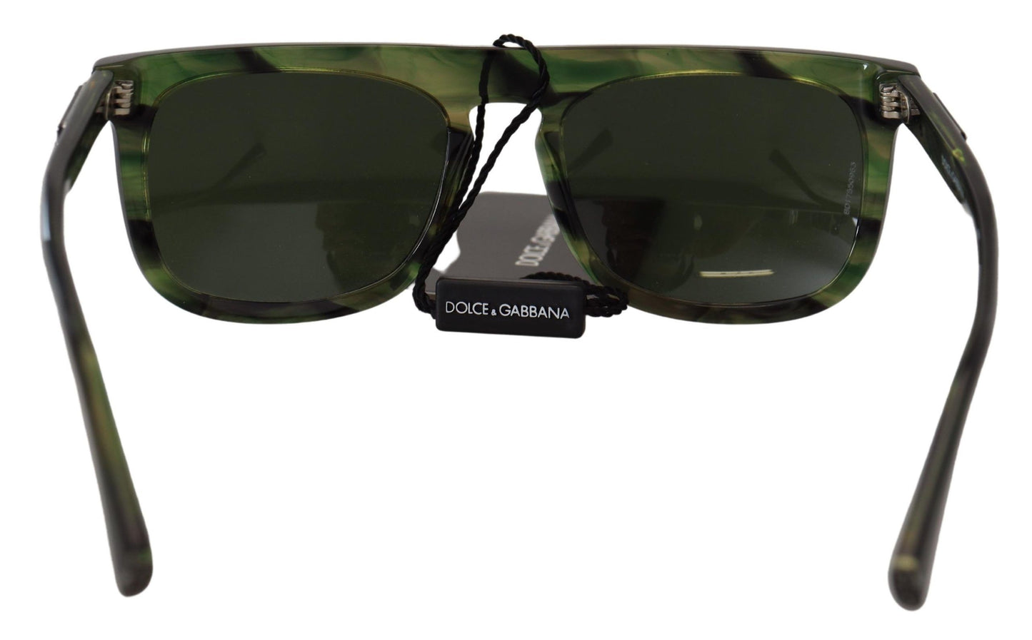 Dolce &amp; Gabbana Chic Green Acetate Sunglasses for Women