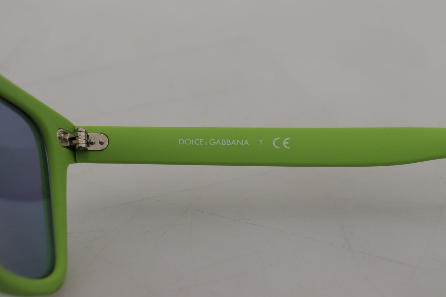 Dolce &amp; Gabbana Acid Green Chic Full-Rim Sunglasses