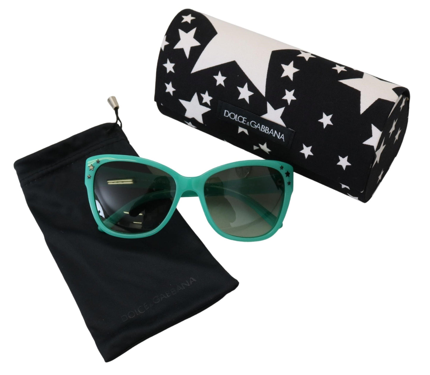 Dolce &amp; Gabbana Enigmatic square sunglasses with star pattern