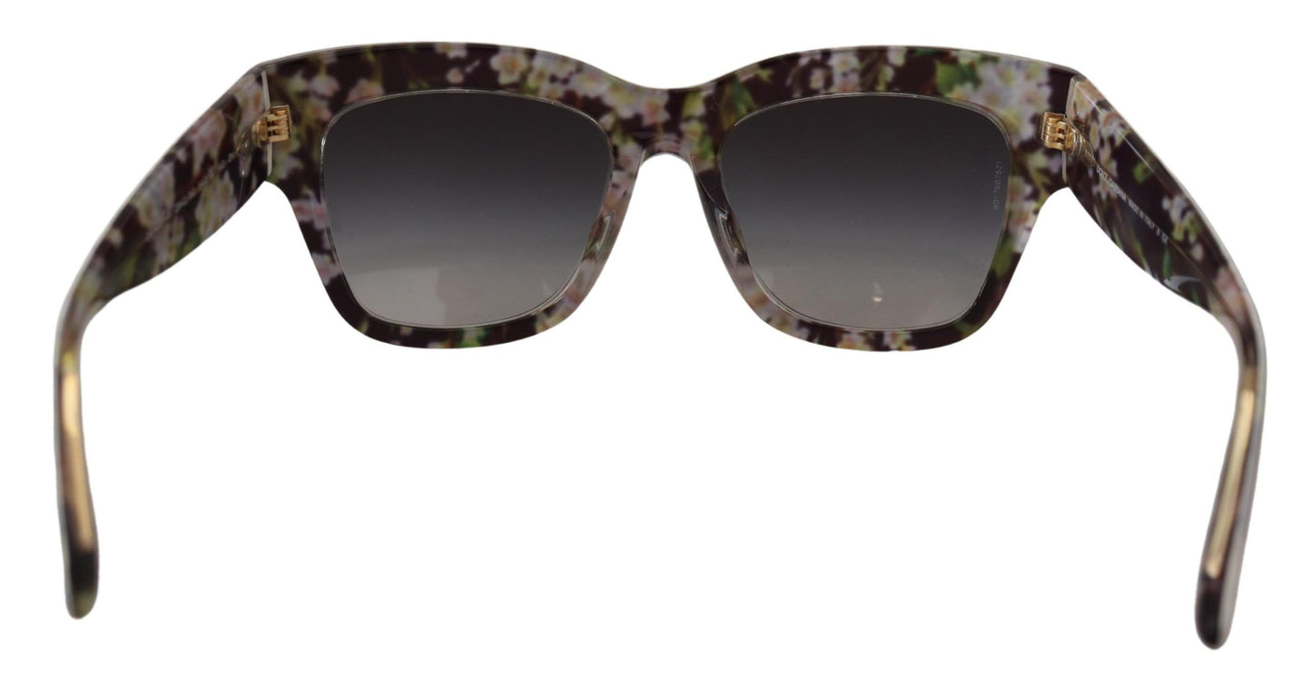 Dolce &amp; Gabbana Elegant Multicolor Gradient Sunglasses