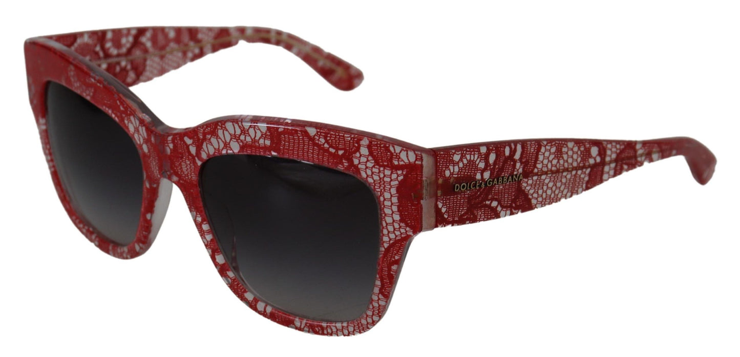 Dolce &amp; Gabbana Chic tinted sunglasses made of Sicilian lace