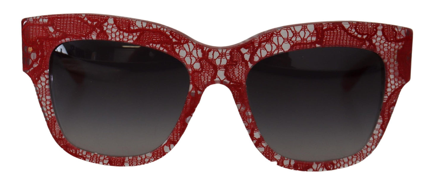 Dolce &amp; Gabbana Chic tinted sunglasses made of Sicilian lace