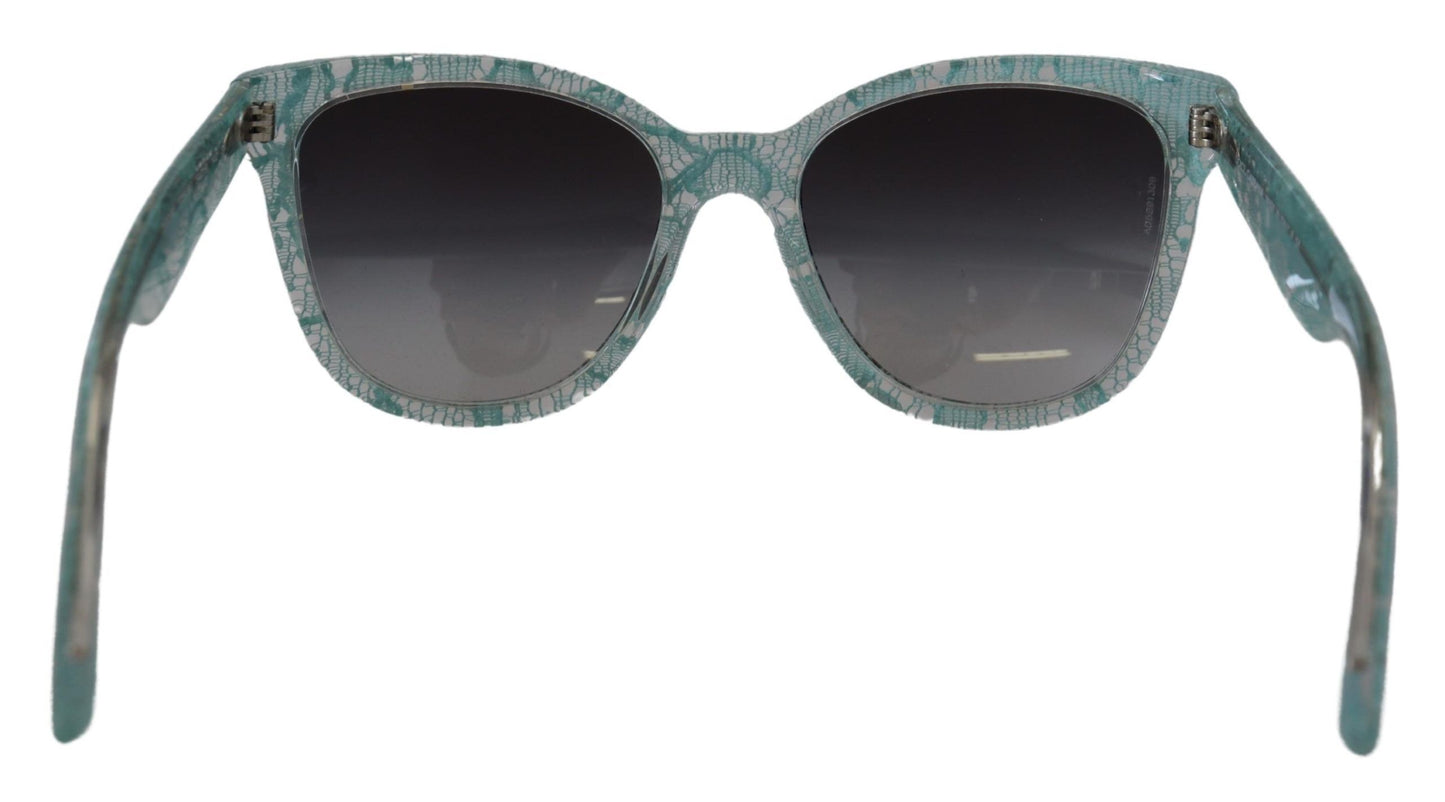 Dolce &amp; Gabbana Elegant designer sunglasses made of Sicilian lace