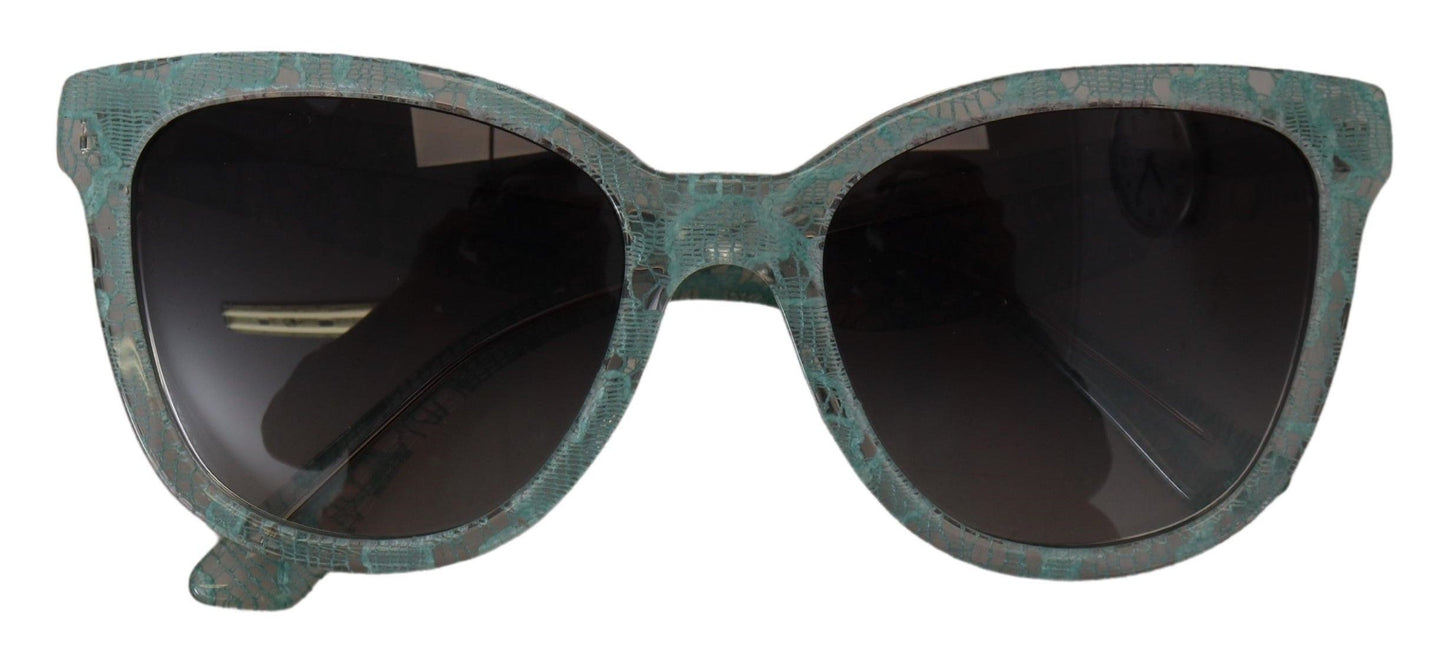 Dolce &amp; Gabbana Elegant designer sunglasses made of Sicilian lace