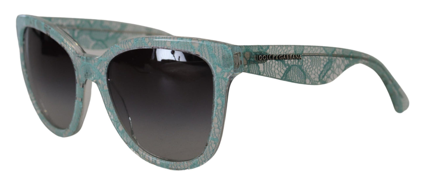 Dolce &amp; Gabbana Elegant designer sunglasses made of Sicilian lace