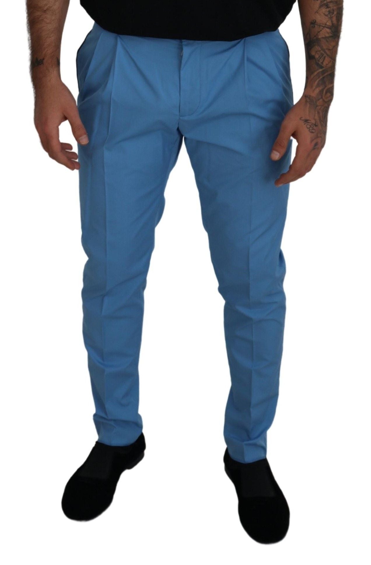 Dolce &amp; Gabbana Elegant Slim Fit Chinos - Pamper yourself with Italian luxury