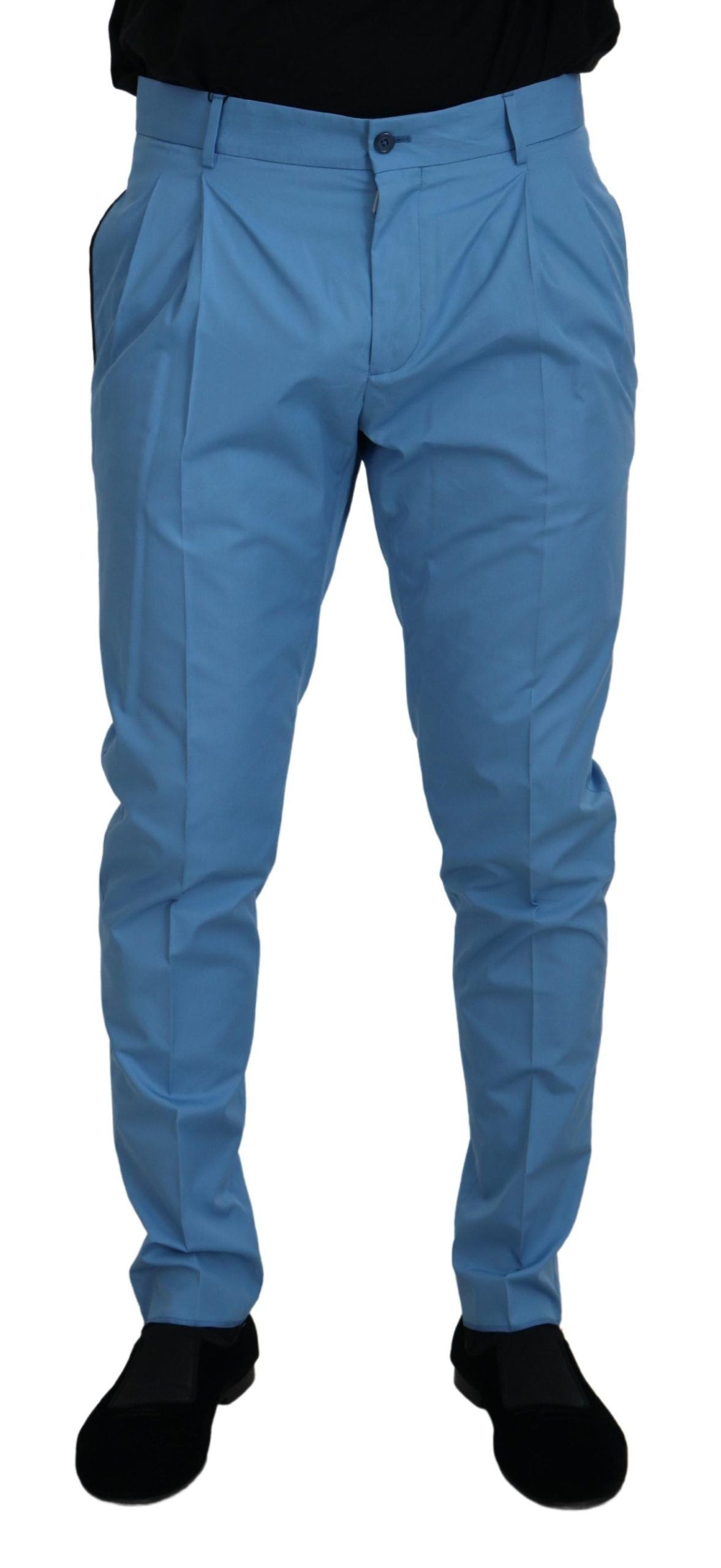 Dolce &amp; Gabbana Elegant Slim Fit Chinos - Pamper yourself with Italian luxury