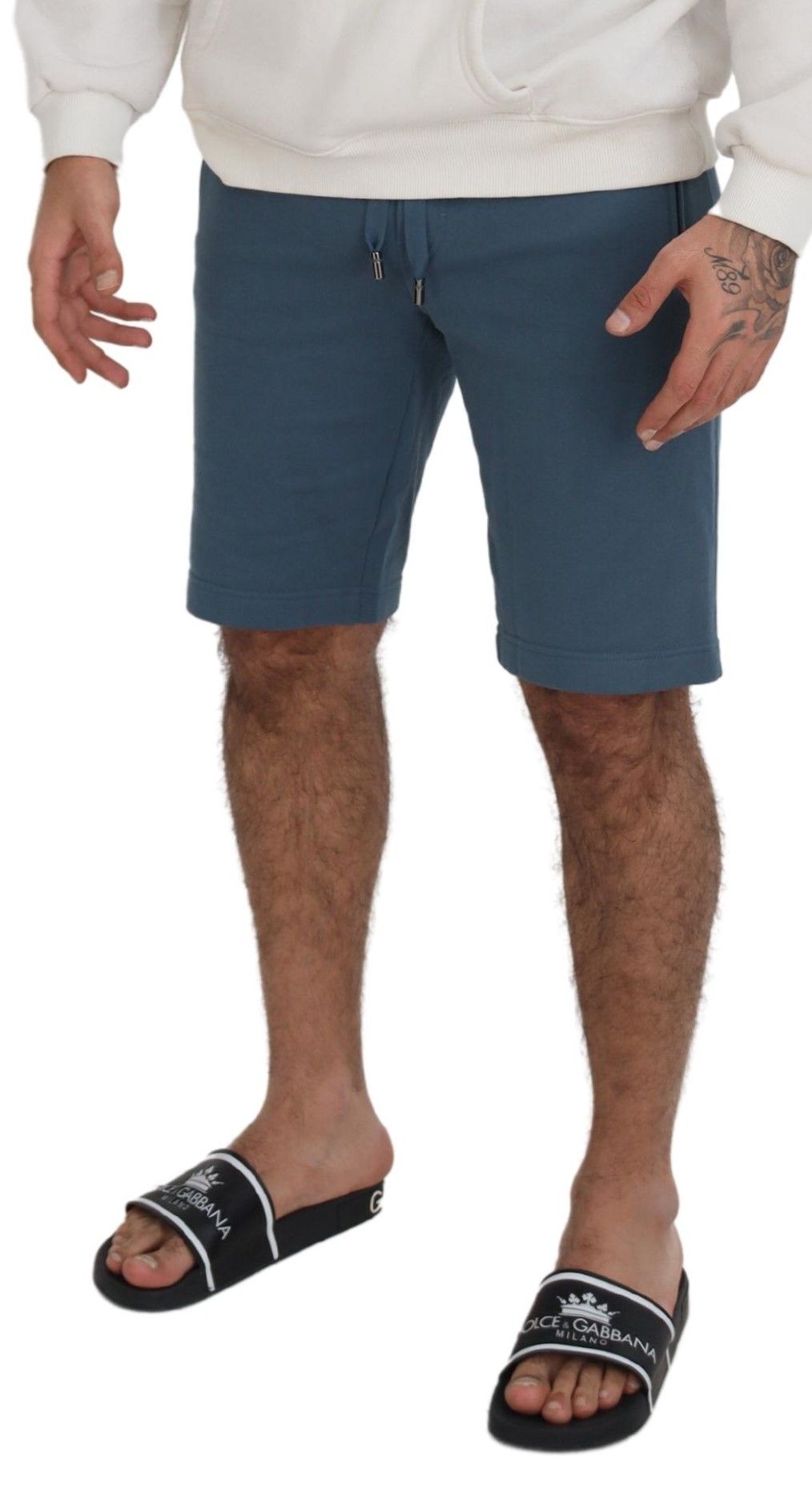 Dolce & Gabbana Elegante blaue Bermudashorts - Regular Fit