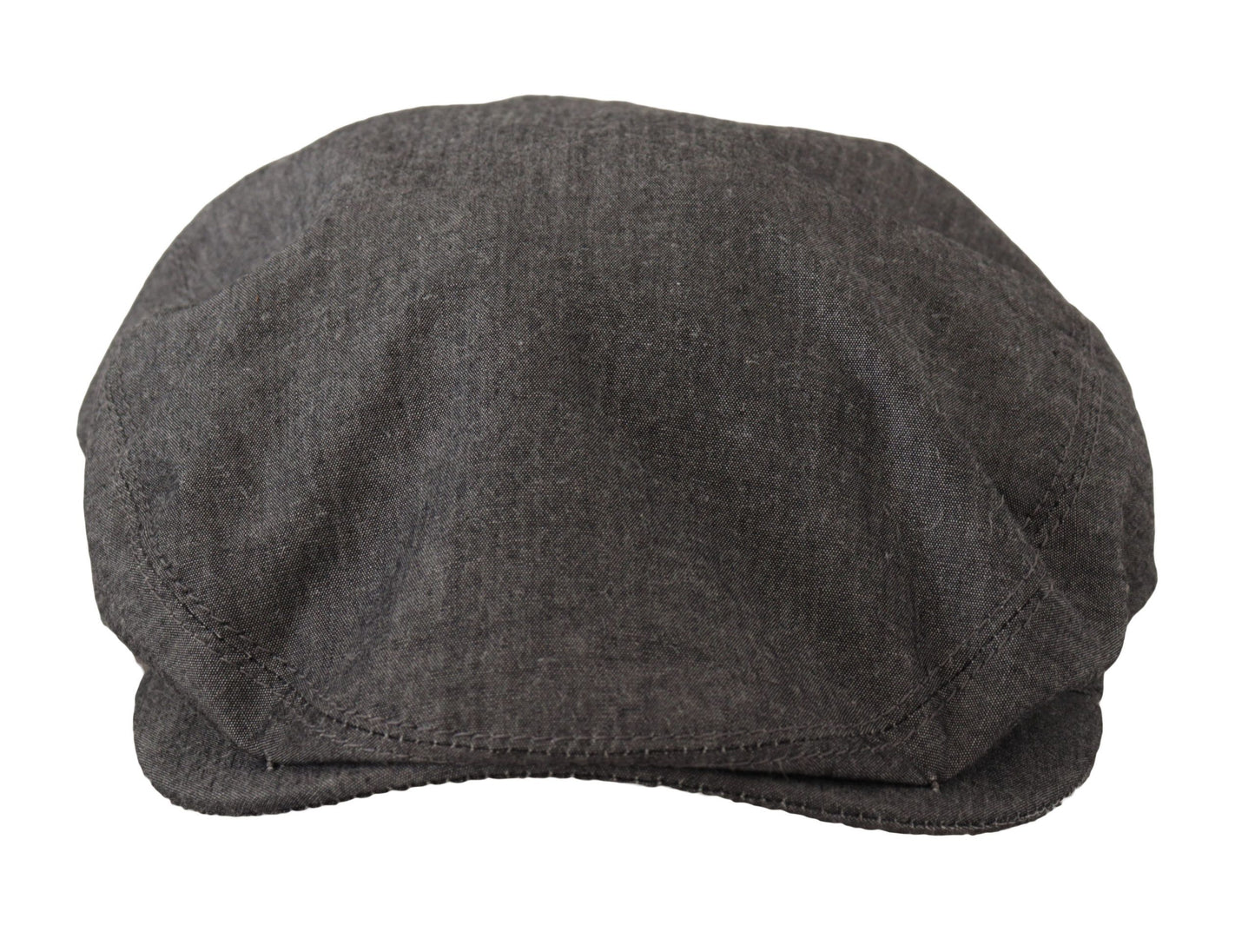 Dolce &amp; Gabbana Elegant Grey Newsboy -hattu