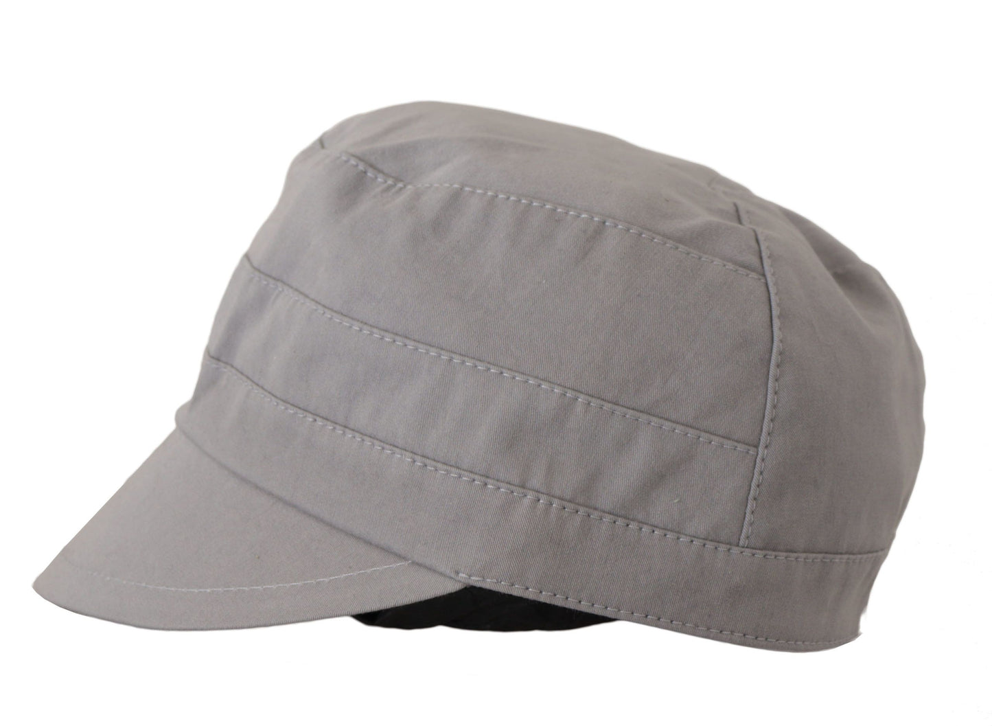 Dolce &amp; Gabbana Elegant Grey Newsboy Cap - klassinen asuste