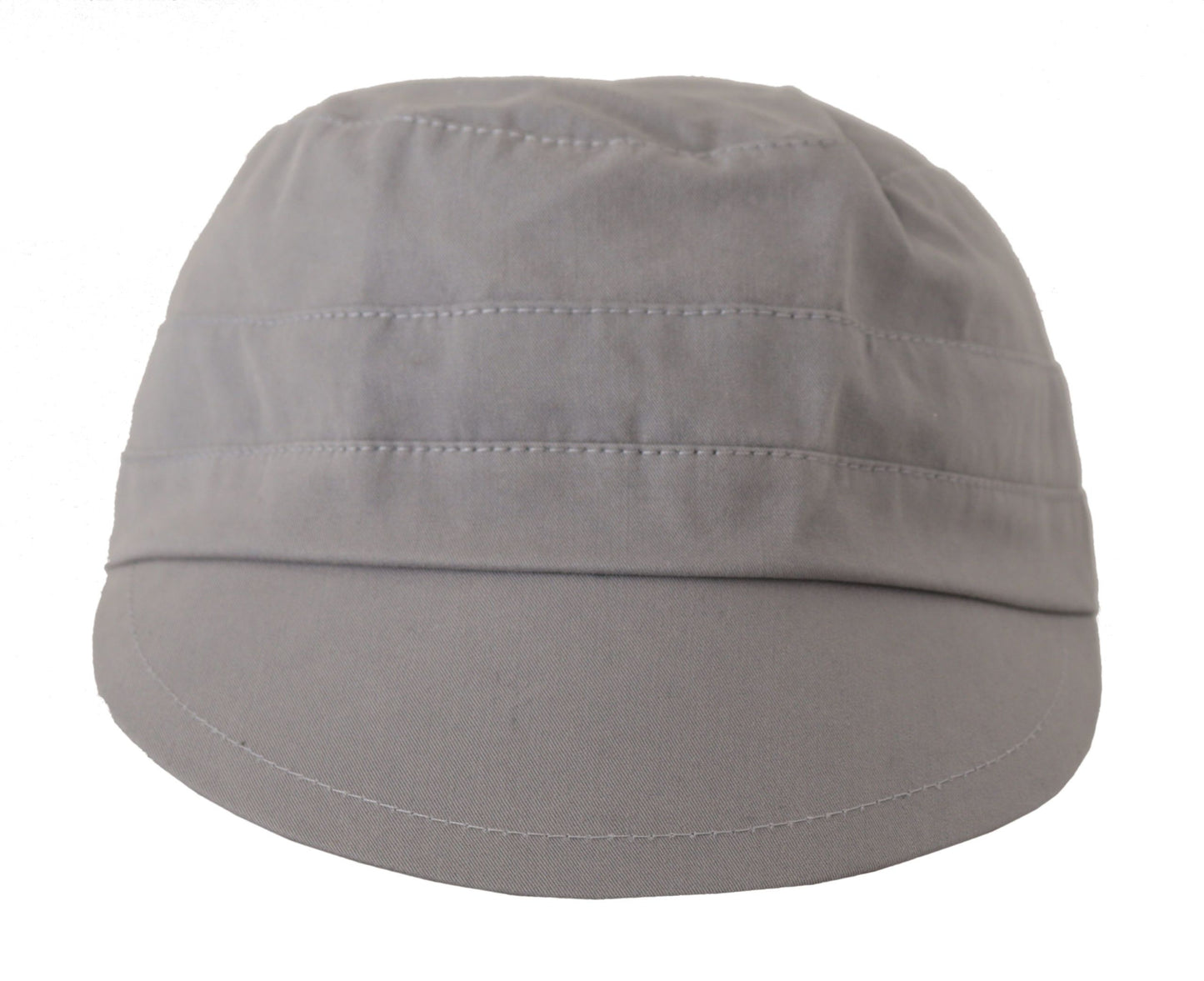 Dolce &amp; Gabbana Elegant Grey Newsboy Cap - klassinen asuste