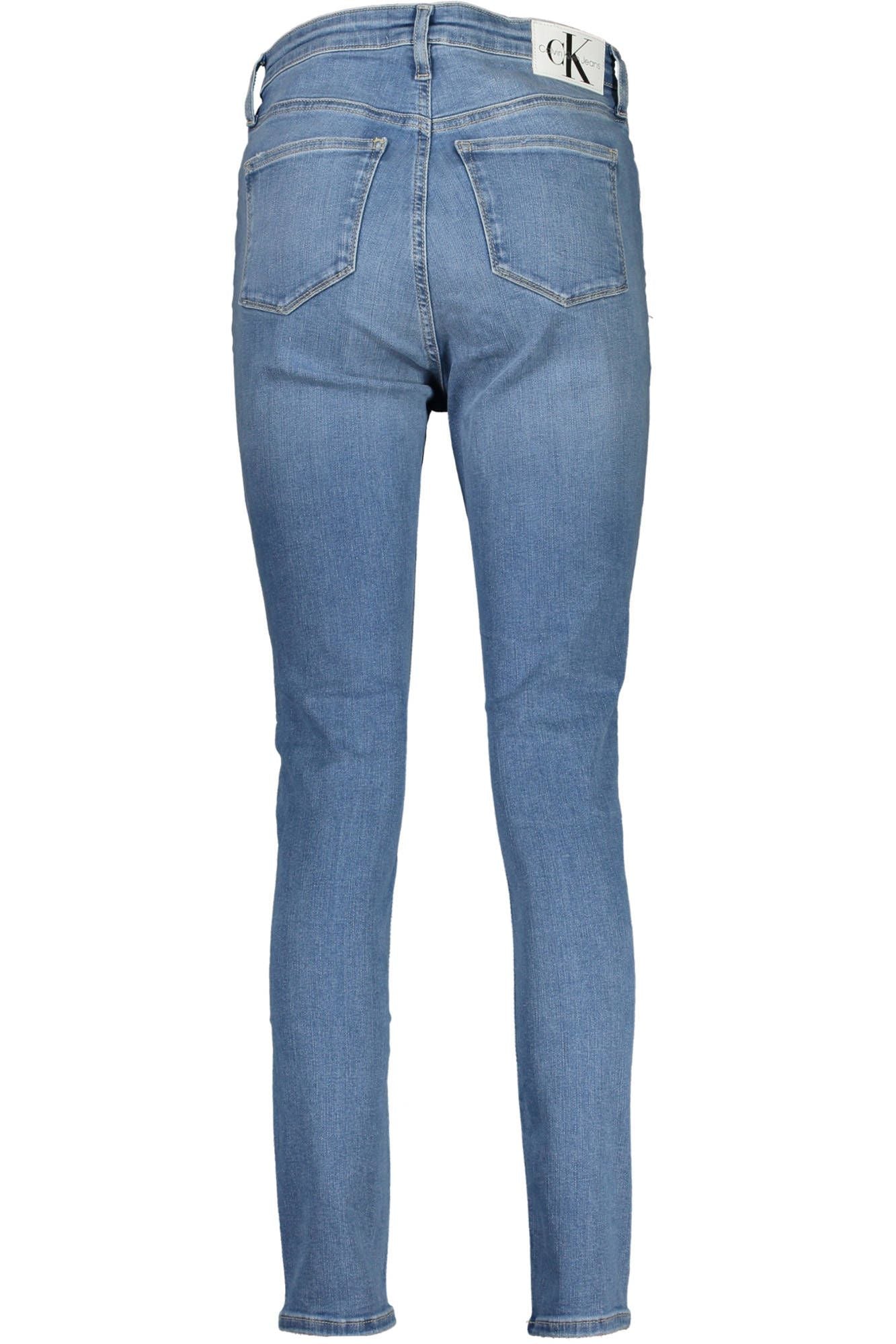 Calvin Klein Hellblaue Baumwolle Damen Jeans