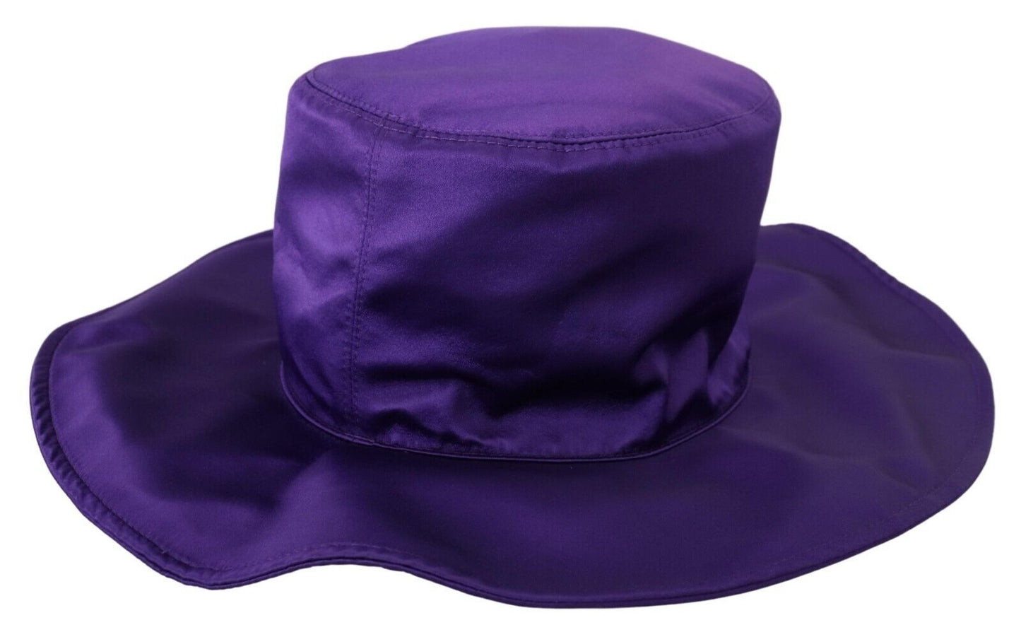 Dolce &amp; Gabbana Elegant purple silk hat