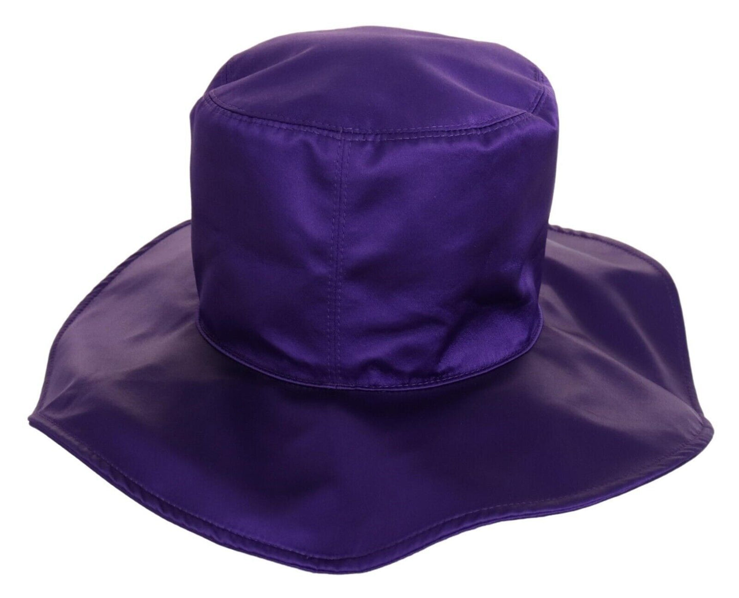 Dolce &amp; Gabbana Elegant purple silk hat