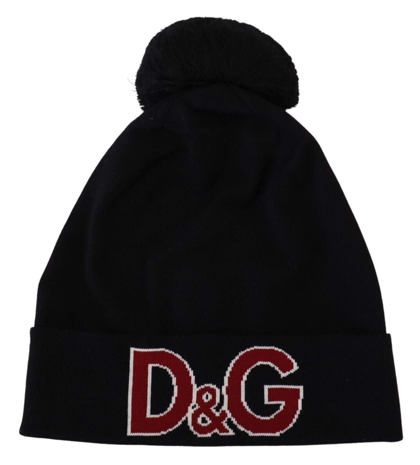 Dolce &amp; Gabbana Elegant black wool hat