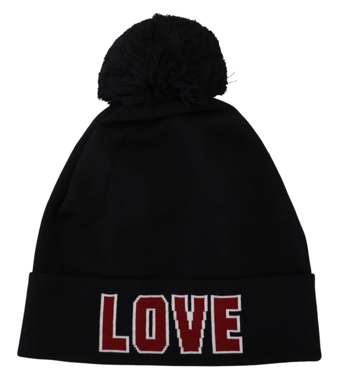 Dolce &amp; Gabbana Elegant black wool hat