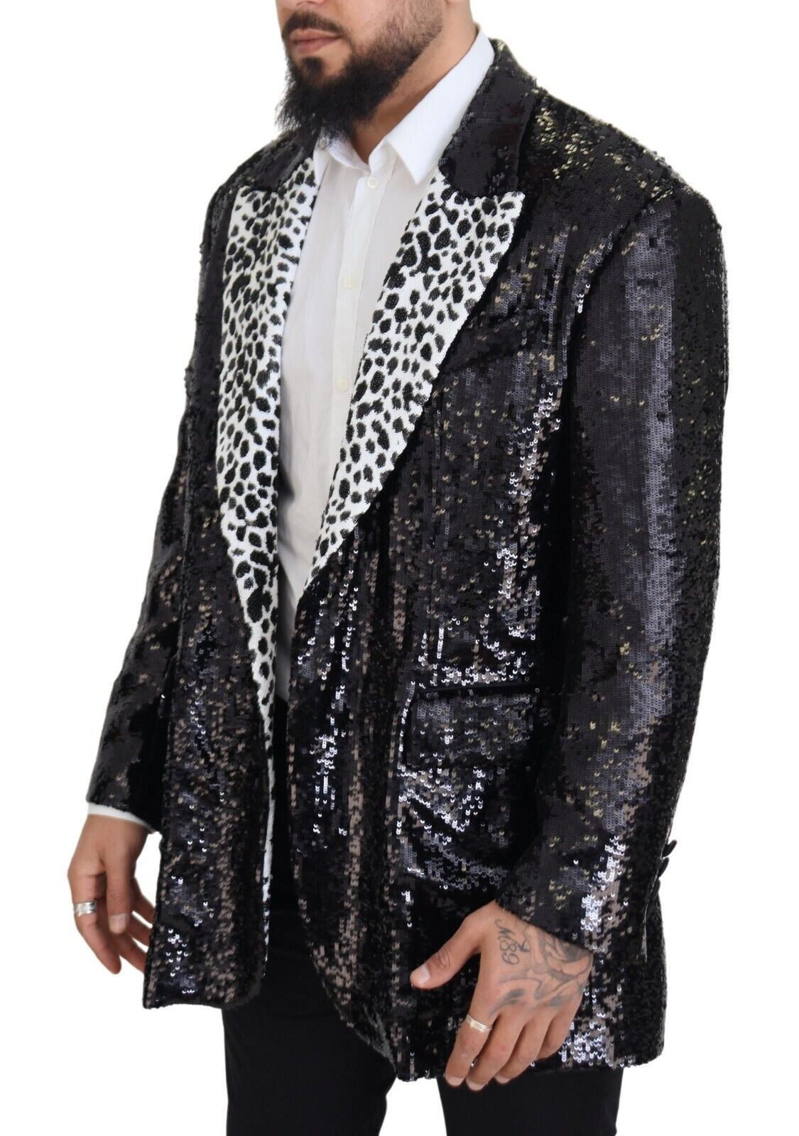 Dolce &amp; Gabbana Elegant black single-breasted blazer