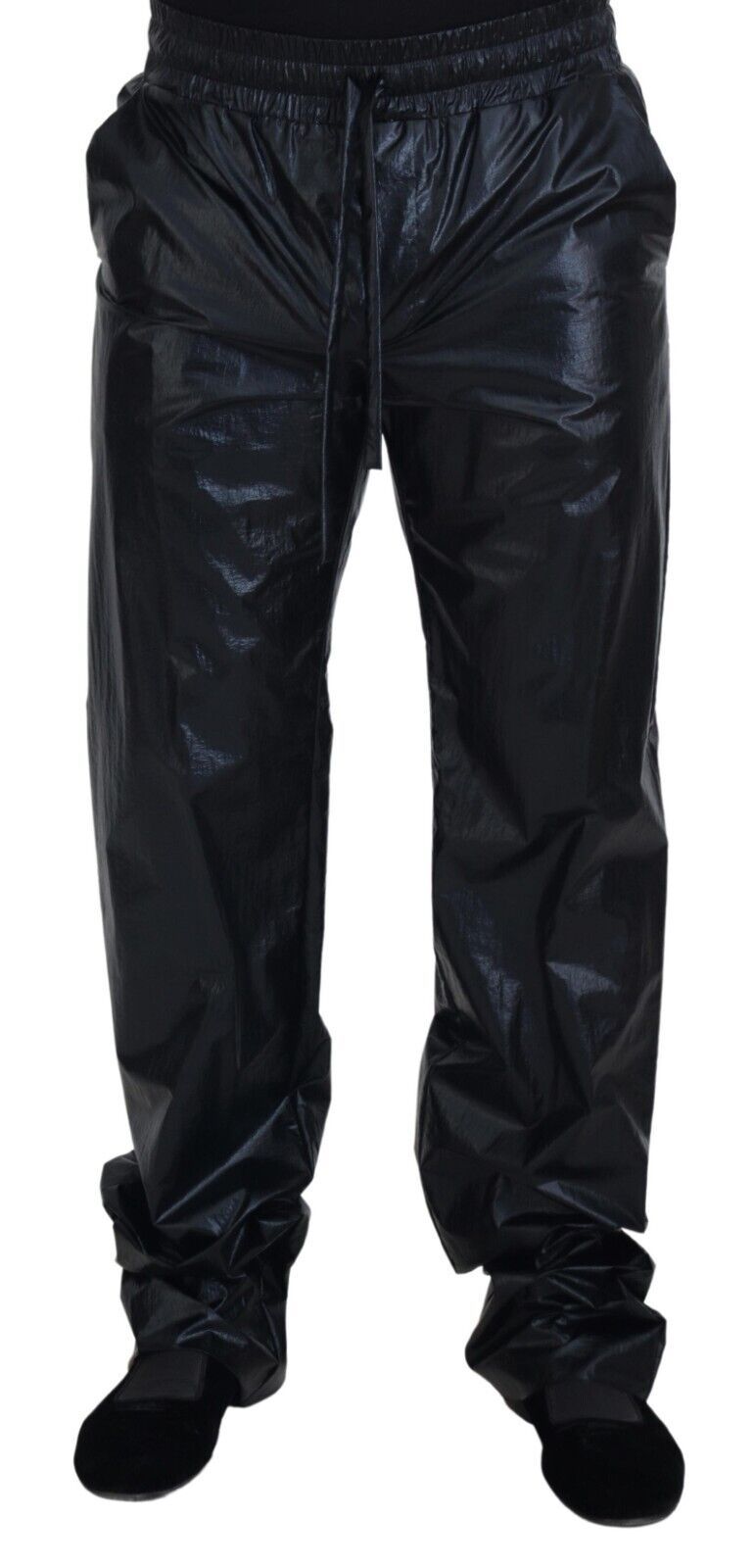 Dolce &amp; Gabbana Elegant black designer trousers