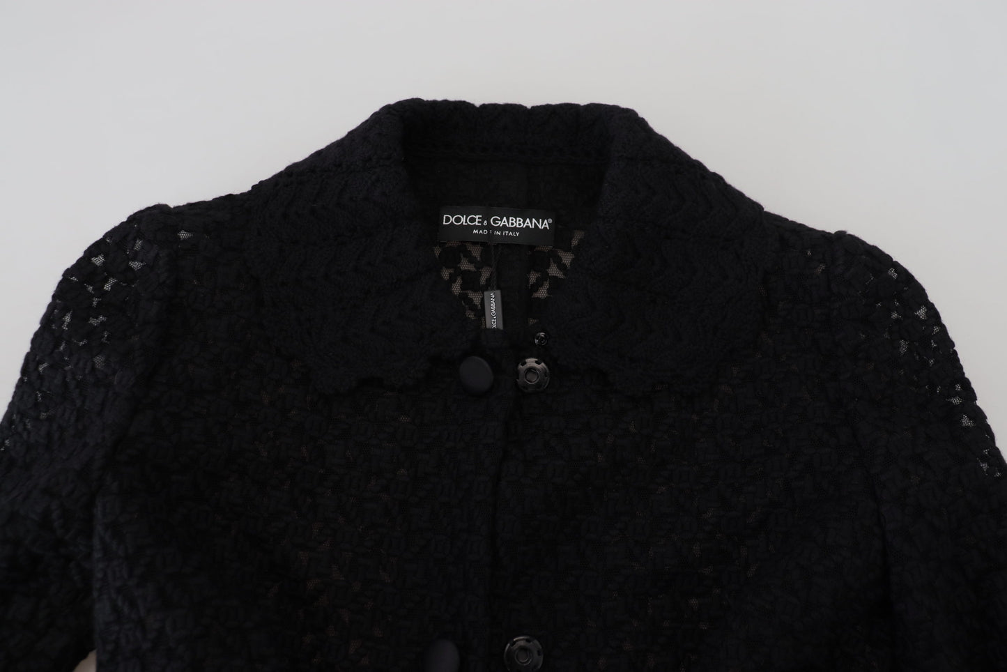 Dolce &amp; Gabbana Classic knitted long jacket with button placket