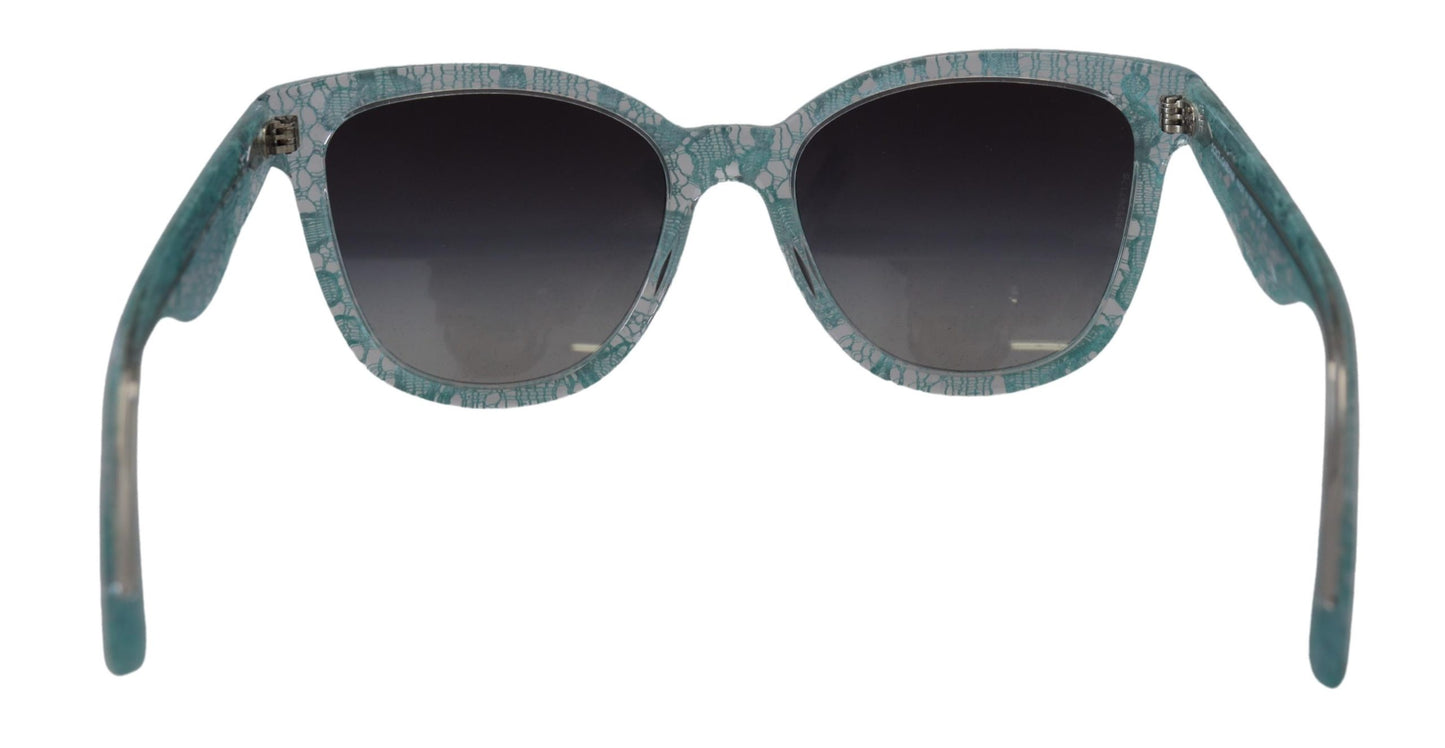 Dolce &amp; Gabbana Sicilian Lace Sunglasses with Crystal Trim