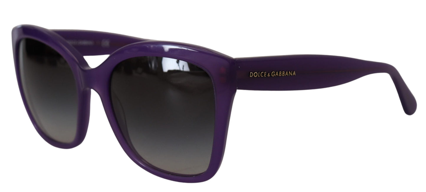 Dolce &amp; Gabbana Elegant sunglasses with purple gradient lenses