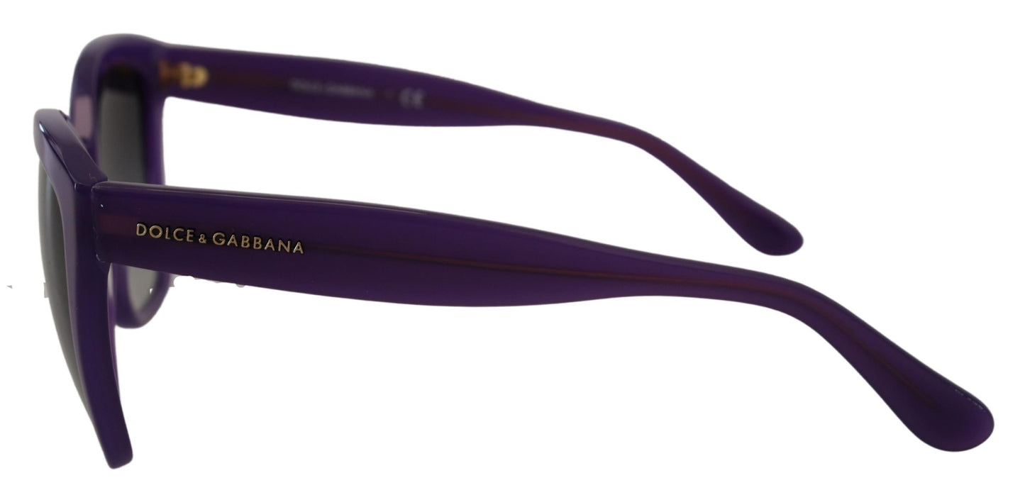 Dolce &amp; Gabbana Elegant sunglasses with purple gradient lenses