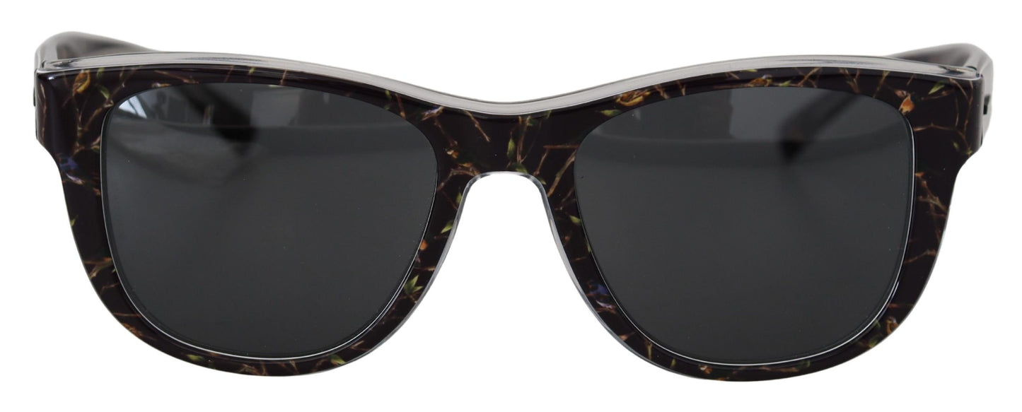 Dolce &amp; Gabbana Elegant Black Acetate -aurinkolasit naisille