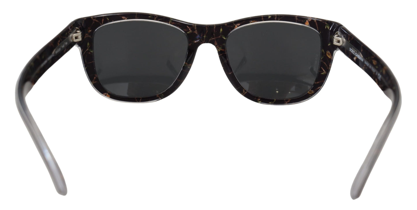 Dolce &amp; Gabbana Elegant Black Acetate -aurinkolasit naisille