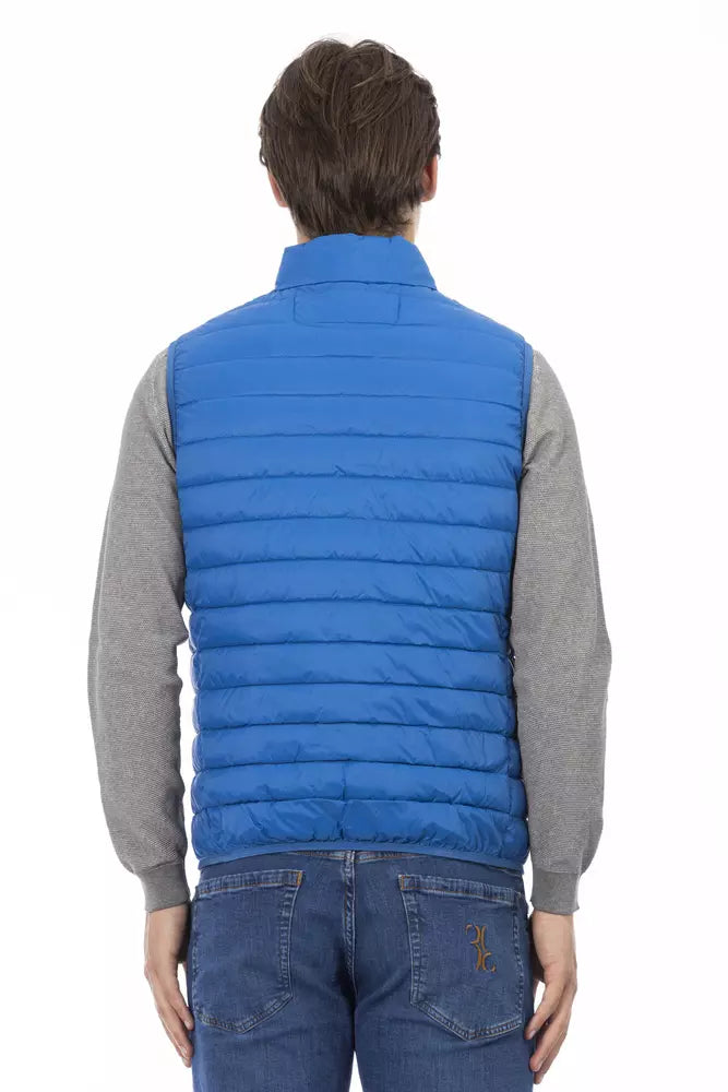 Ciesse Outdoor Blaue Polyester Herrenjacke ohne Ärmel