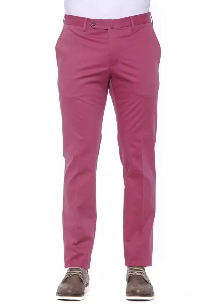 PT Torino Fuchsia Cotton Men's Pants