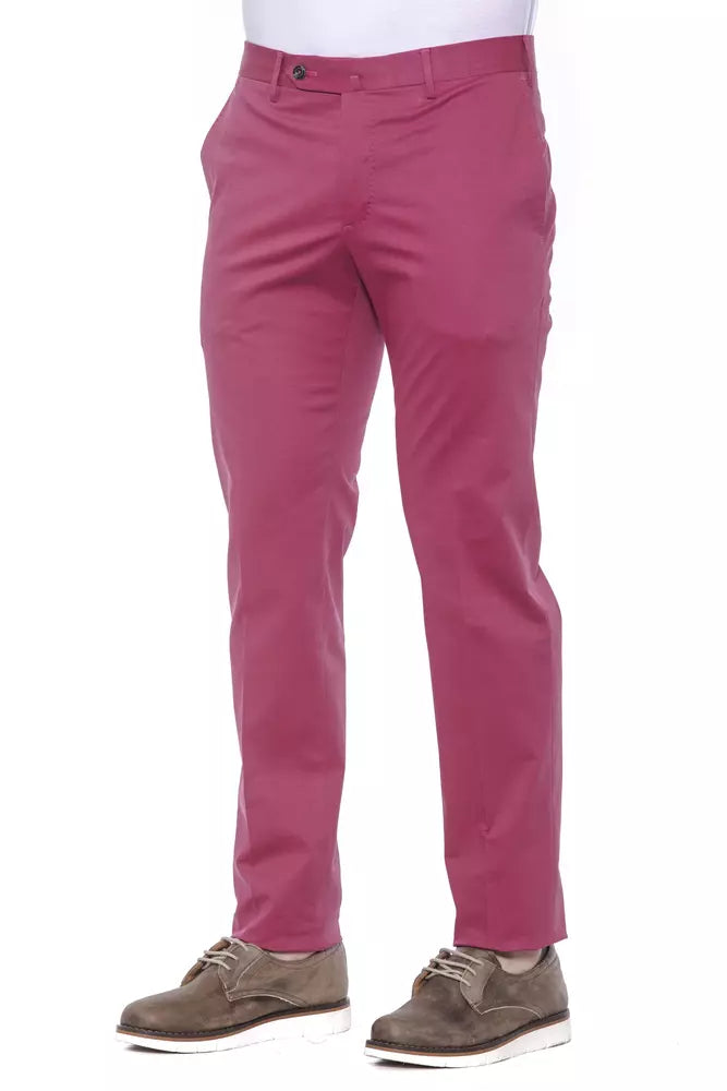 PT Torino Fuchsia Cotton Men's Pants