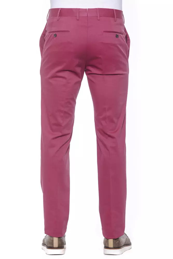 PT Torino Fuchsia Cotton Men's Pants