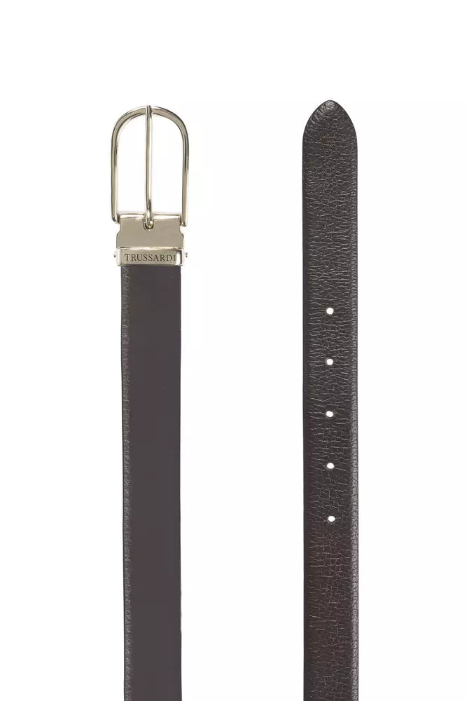 Trussardi Brown Leather Belt for Women