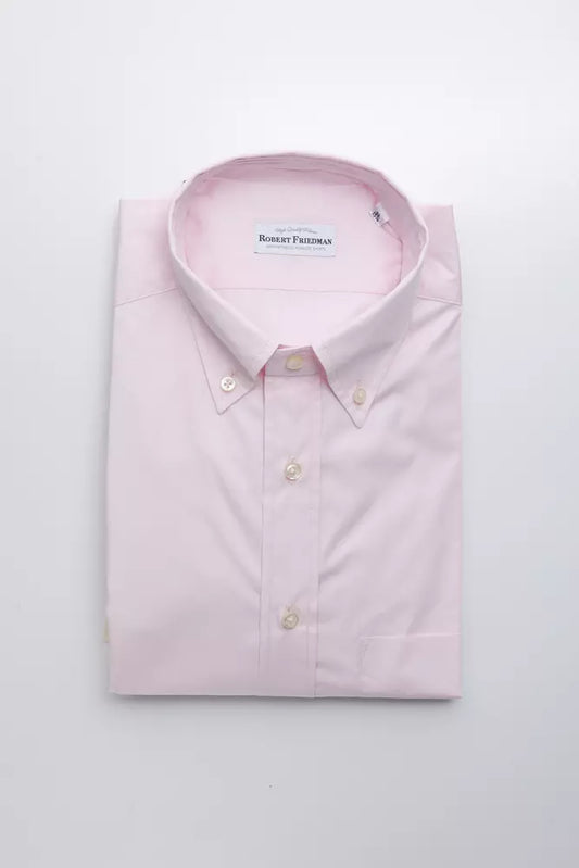 Robert Friedman Multicolor Cotton Men's Shirt