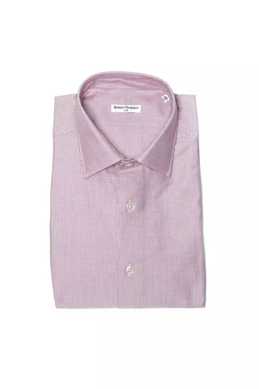 Robert Friedman Multicolor Cotton Men's Shirt