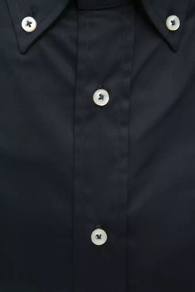 Robert Friedman Black Cotton Shirt for Men