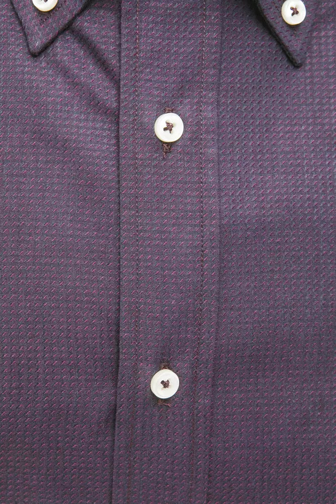 Robert Friedman Black Cotton Shirt for Men