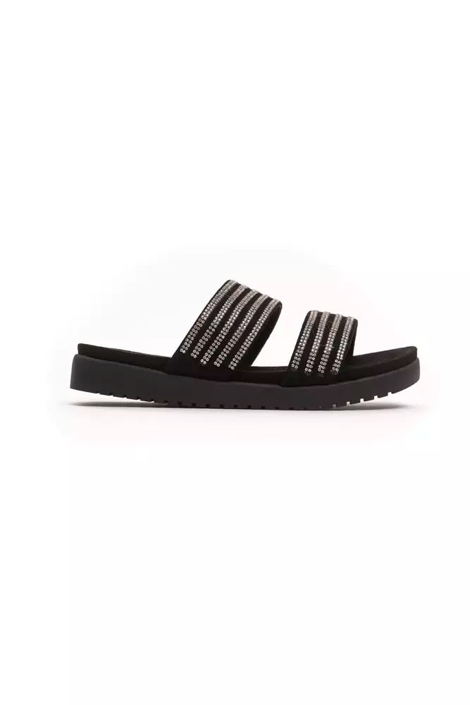 Péché Originel Silver Textile Women's Sandal