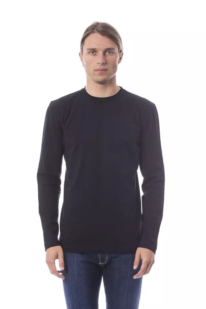 Verri Black Cotton Miesten T-paita