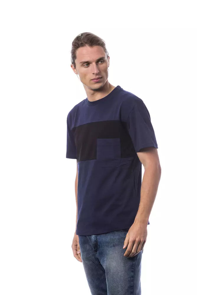 Verri Blue Cotton Men's T-Shirt