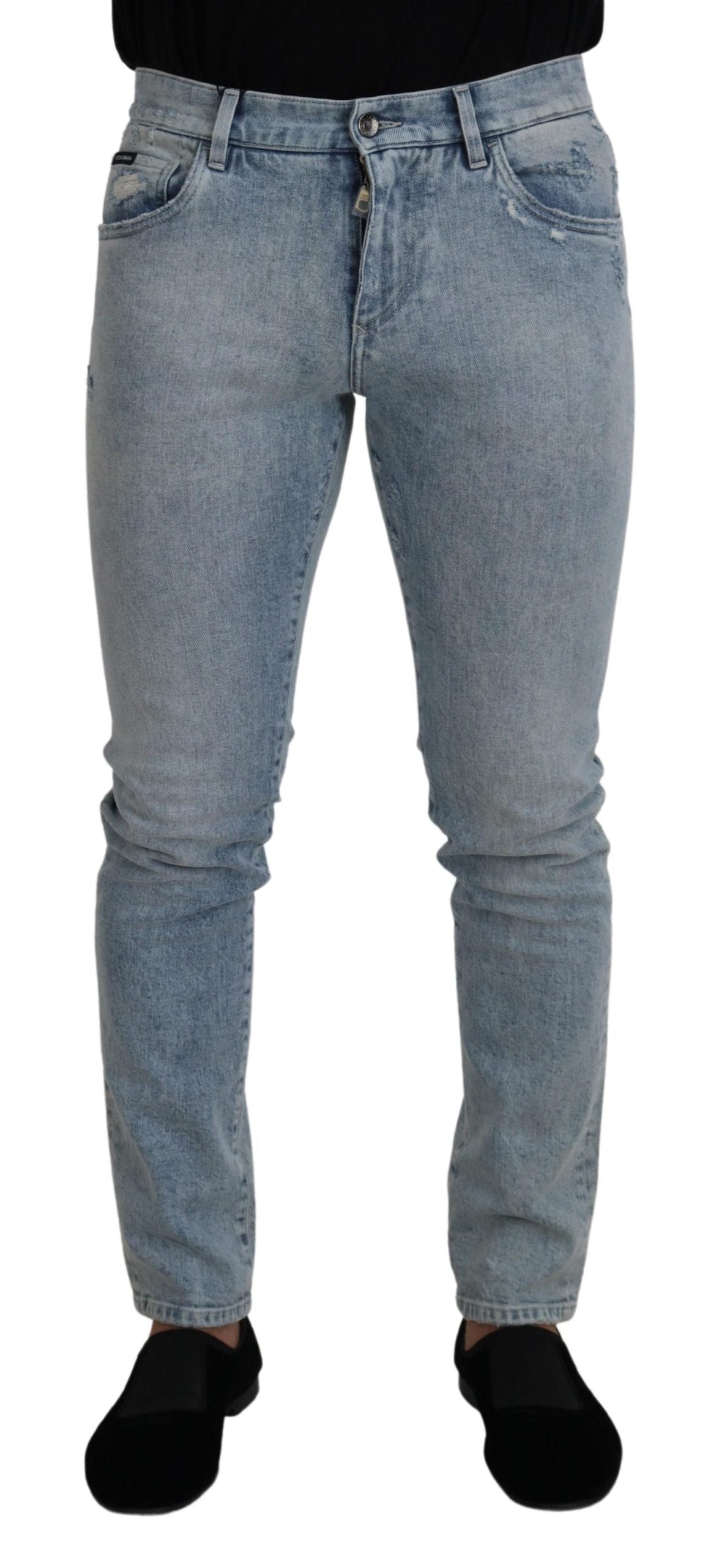 Dolce &amp; Gabbana Classic light blue denim pants