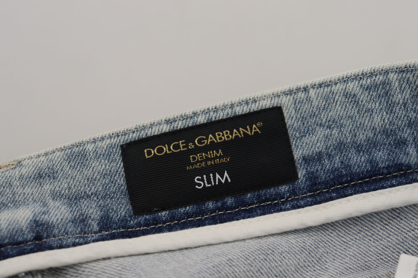 Dolce &amp; Gabbana Classic light blue denim pants